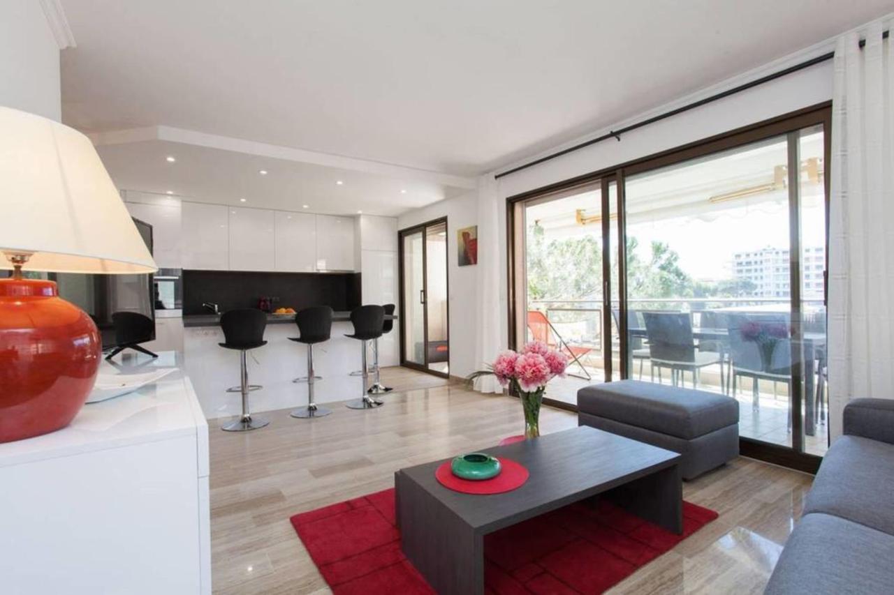 3-Room Apartment With Terrace In Palm Beach Cannes Ngoại thất bức ảnh