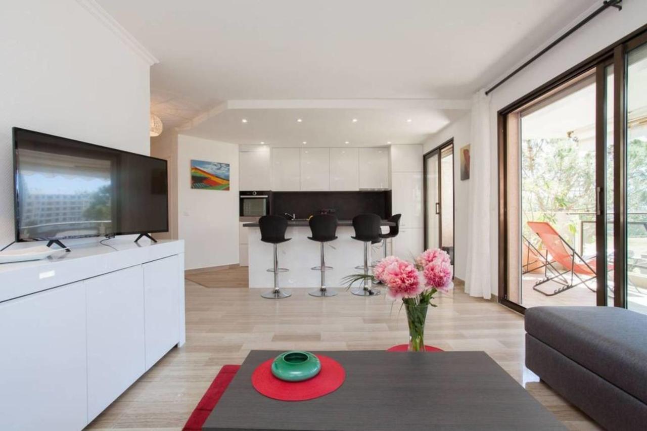 3-Room Apartment With Terrace In Palm Beach Cannes Ngoại thất bức ảnh